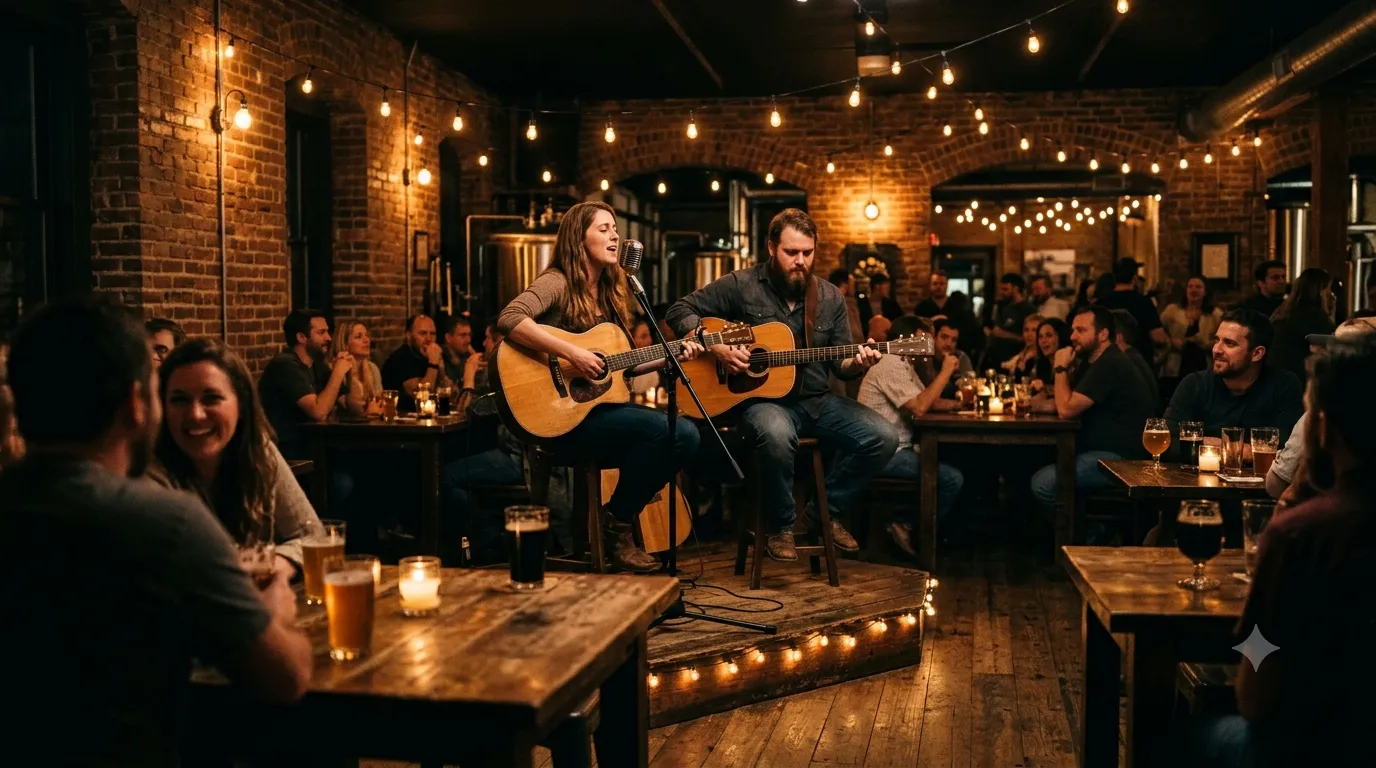 Live music in Roswell, Georgia